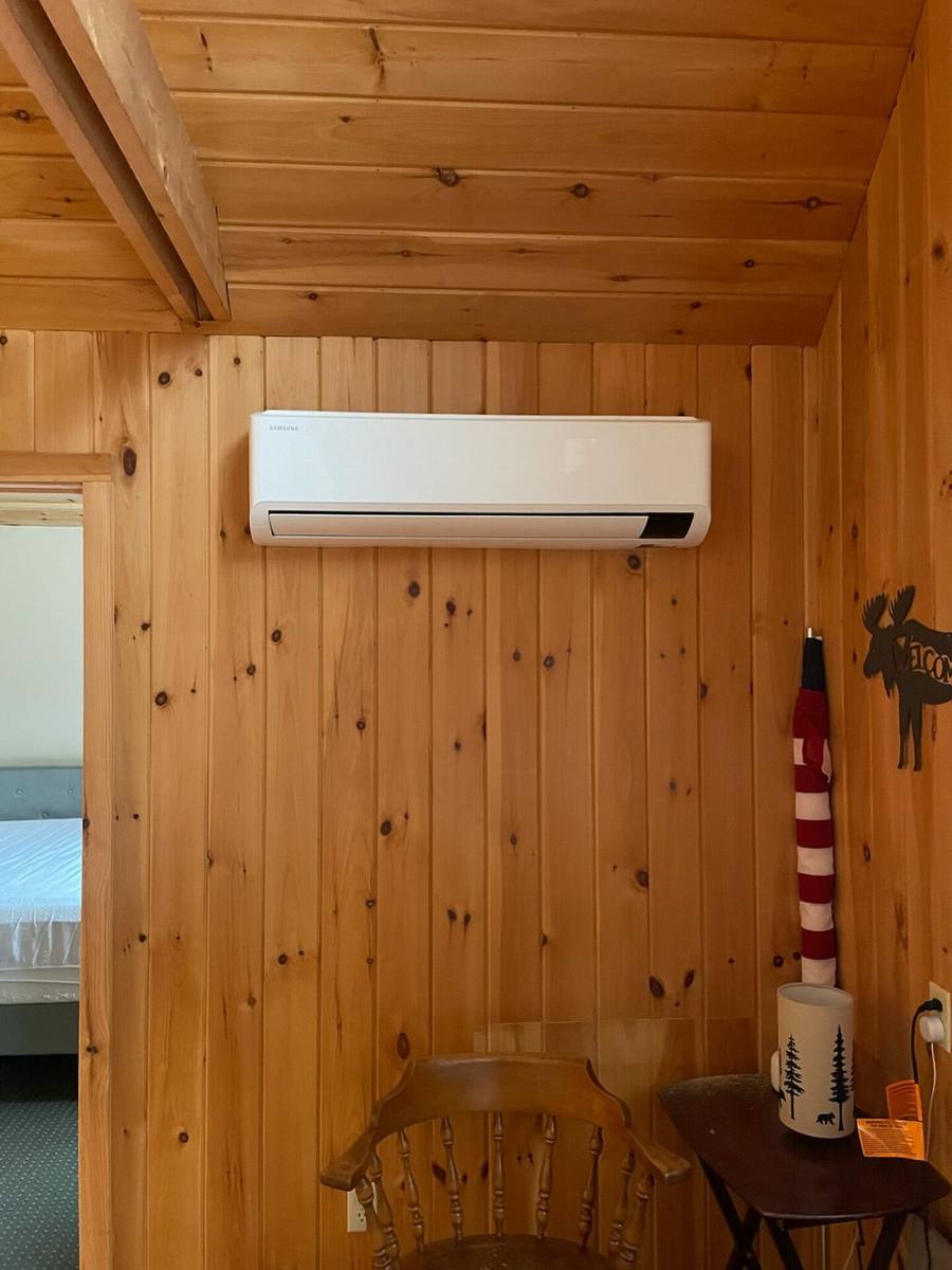 Ductless mini split installation